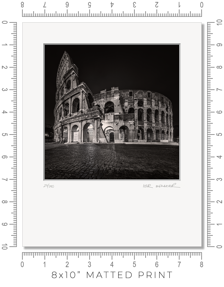 Piazza del Colosseo - Igor Menaker Fine Art Photography