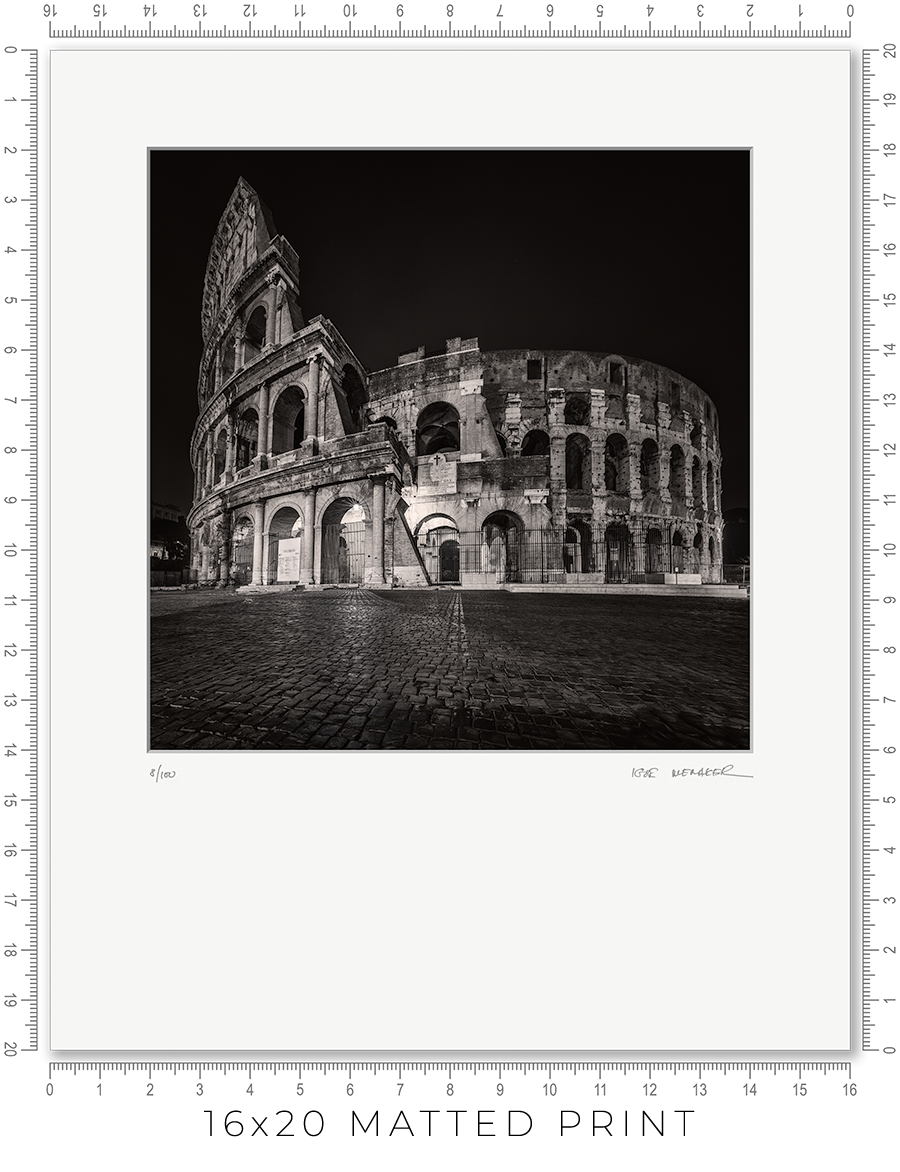 Piazza del Colosseo - Igor Menaker Fine Art Photography
