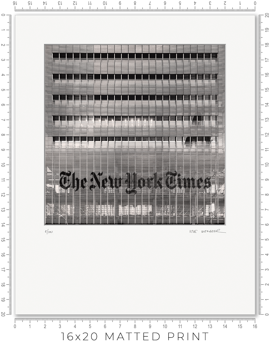 The New York Times - Igor Menaker Fine Art Photography