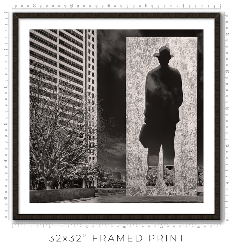 Man with Briefcase - Igor Menaker Fine Art Photography