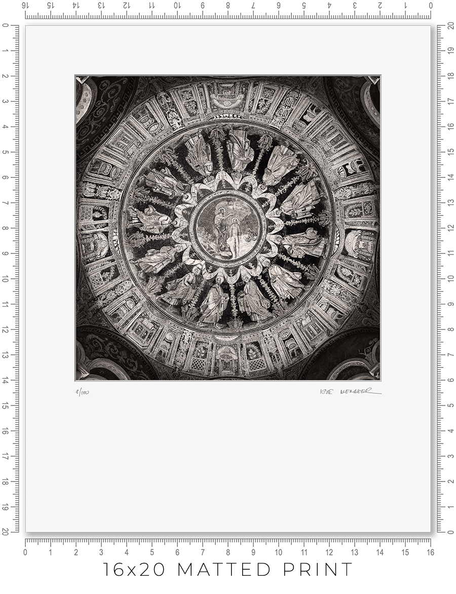 Baptistery of Neon in Ravenna - Igor Menaker Fine Art Photography
