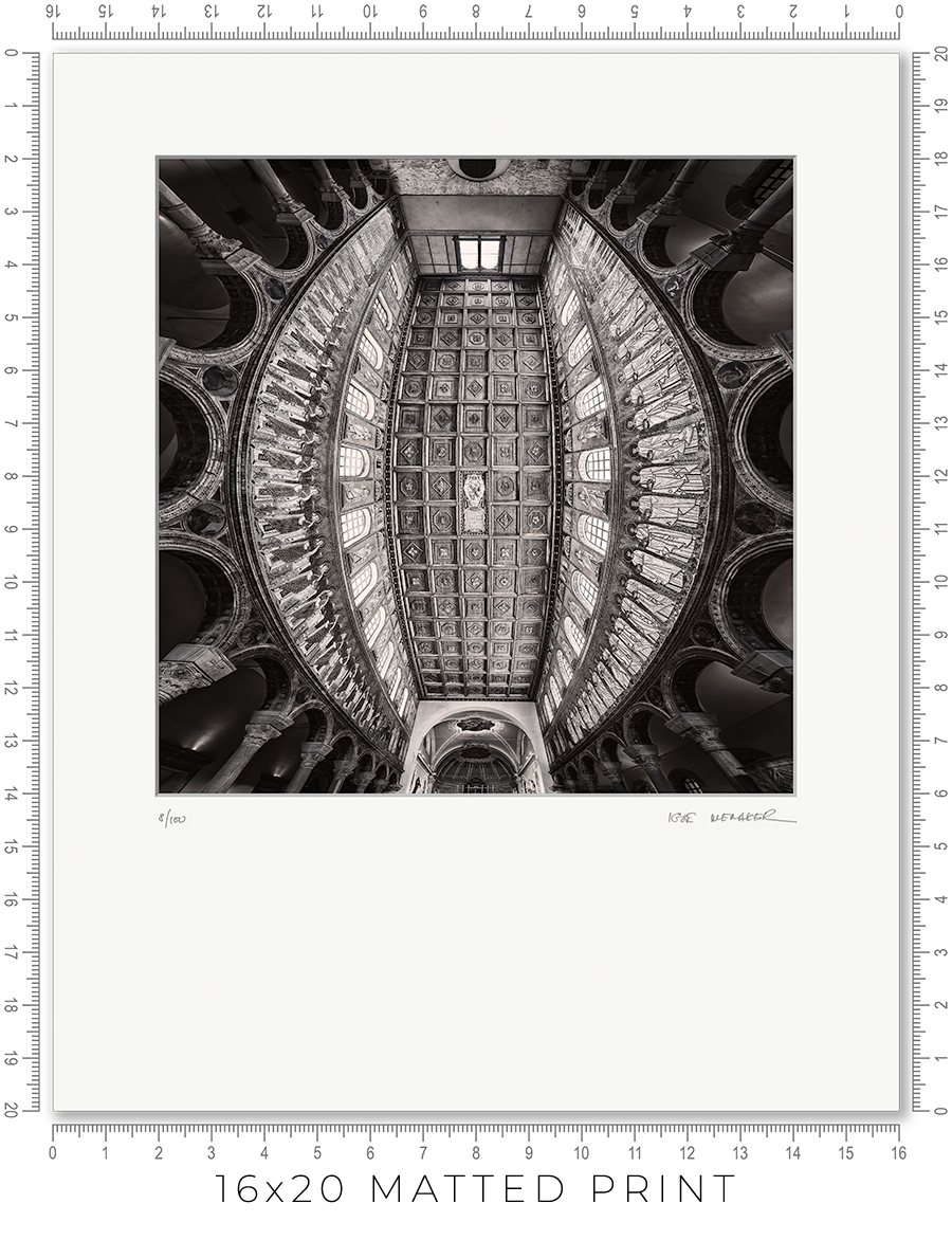 Sant Apollinare Nuovo in Ravenna - Igor Menaker Fine Art Photography