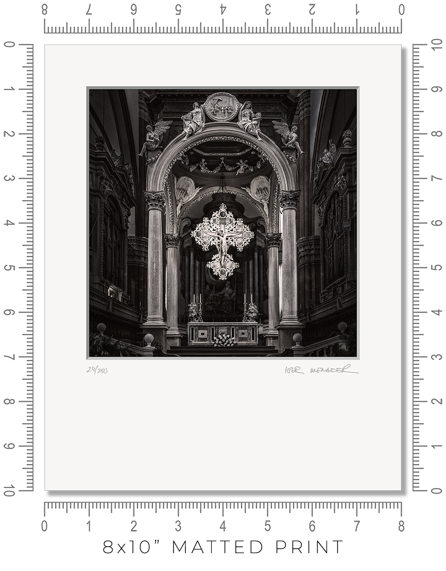 San Petronio Cross - Igor Menaker Fine Art Photography