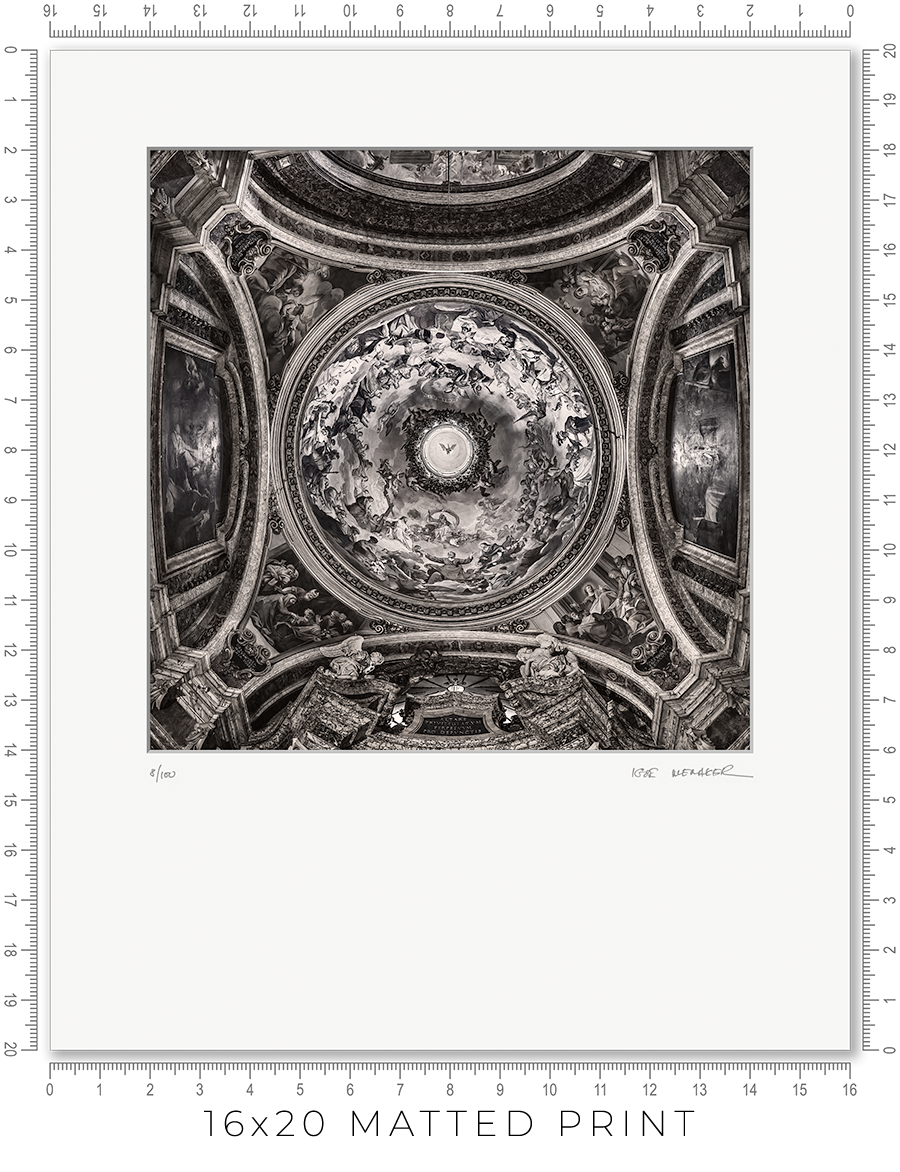 St Ignatius of Loyola in Rome - Igor Menaker Fine Art Photography