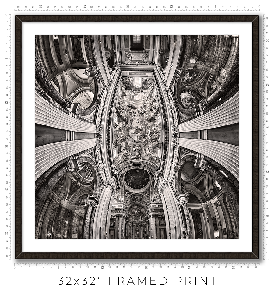 Sant Ignazio di Loyola in Rome - Igor Menaker Fine Art Photography