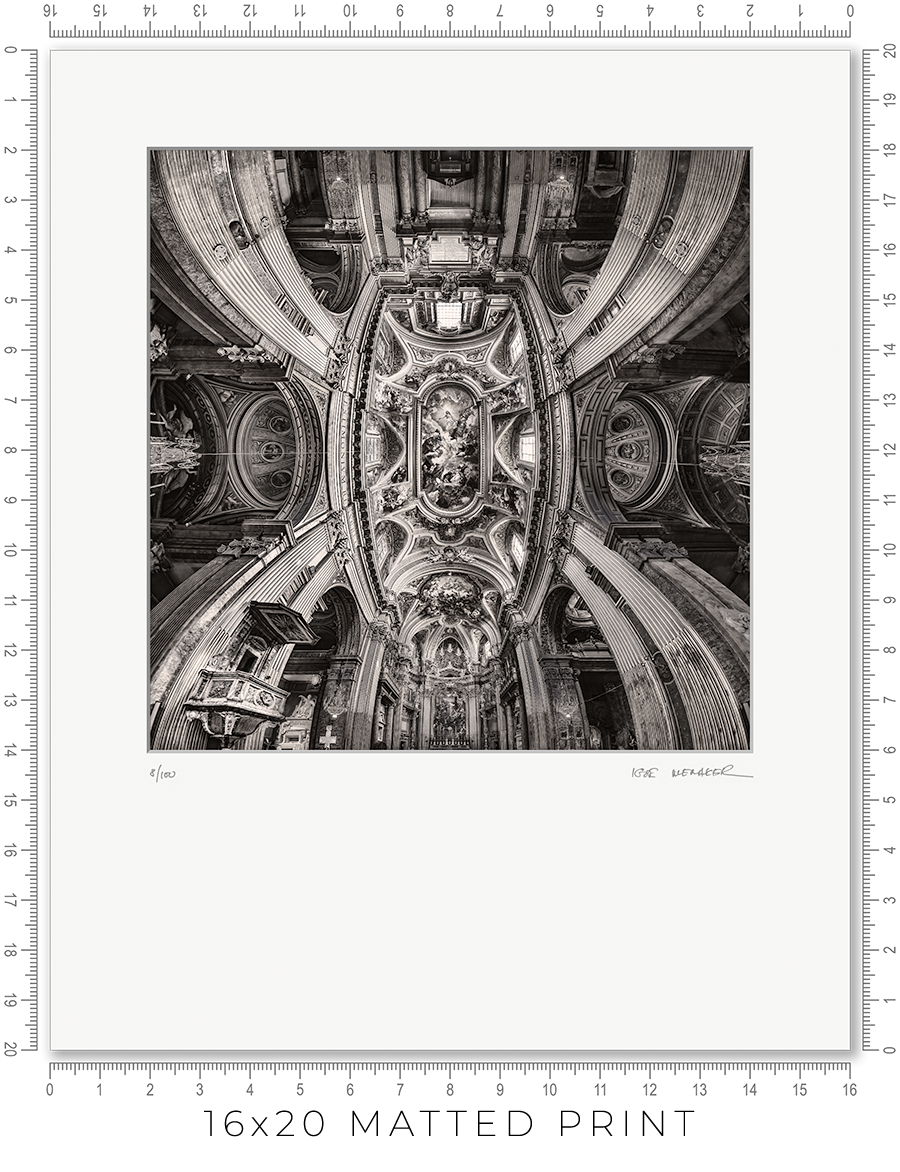 Santi Apostoli in Rome - Igor Menaker Fine Art Photography
