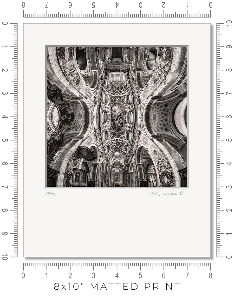 St Louis of the French in Rome - Igor Menaker Fine Art Photography