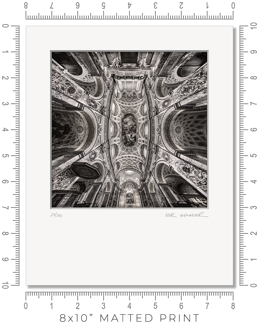 San Luigi dei Francesi in Rome - Igor Menaker Fine Art Photography