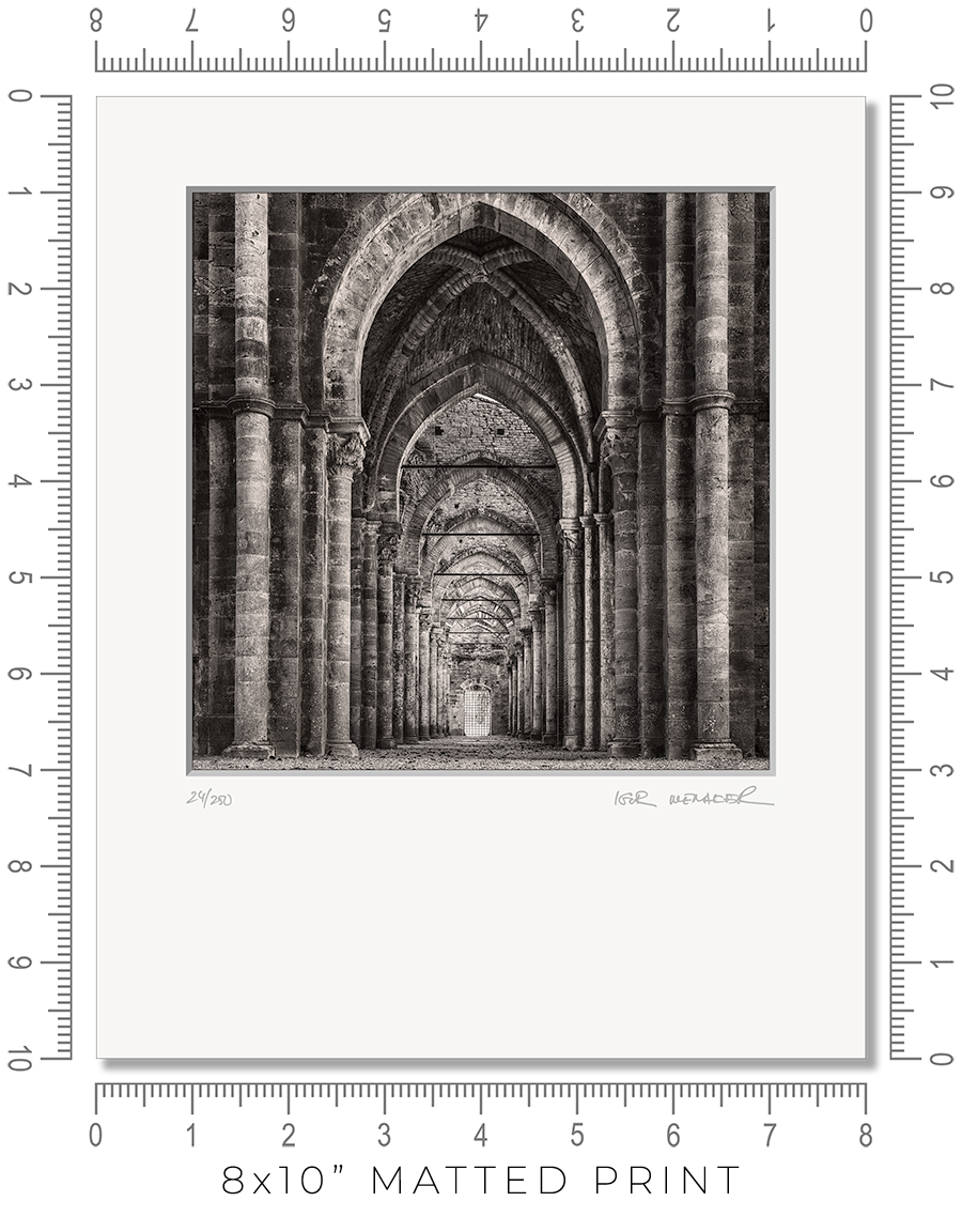 Abbey of San Galgano - Igor Menaker Fine Art Photography