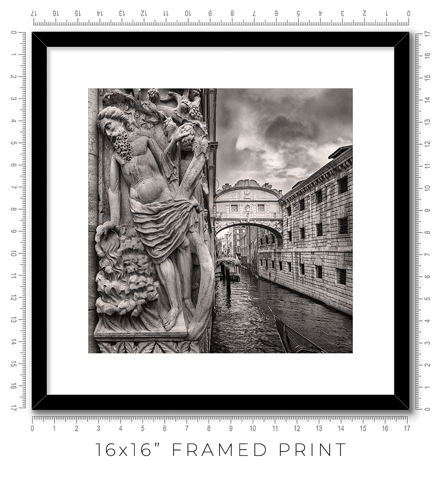 Bridge of Sighs in Venice - Igor Menaker Fine Art Photography