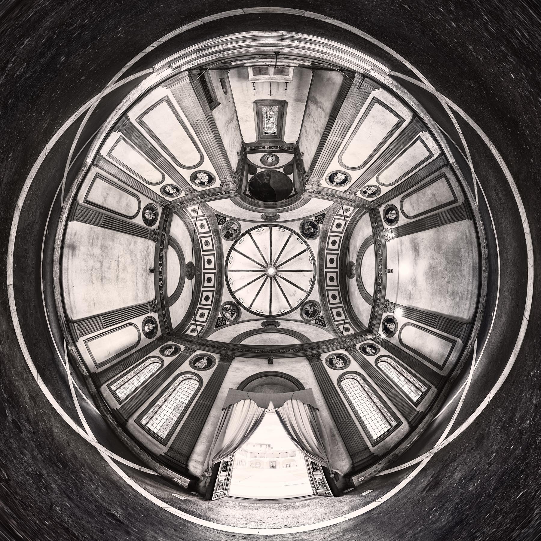 Cappella dei Pazzi in Florence - Igor Menaker Fine Art Photography