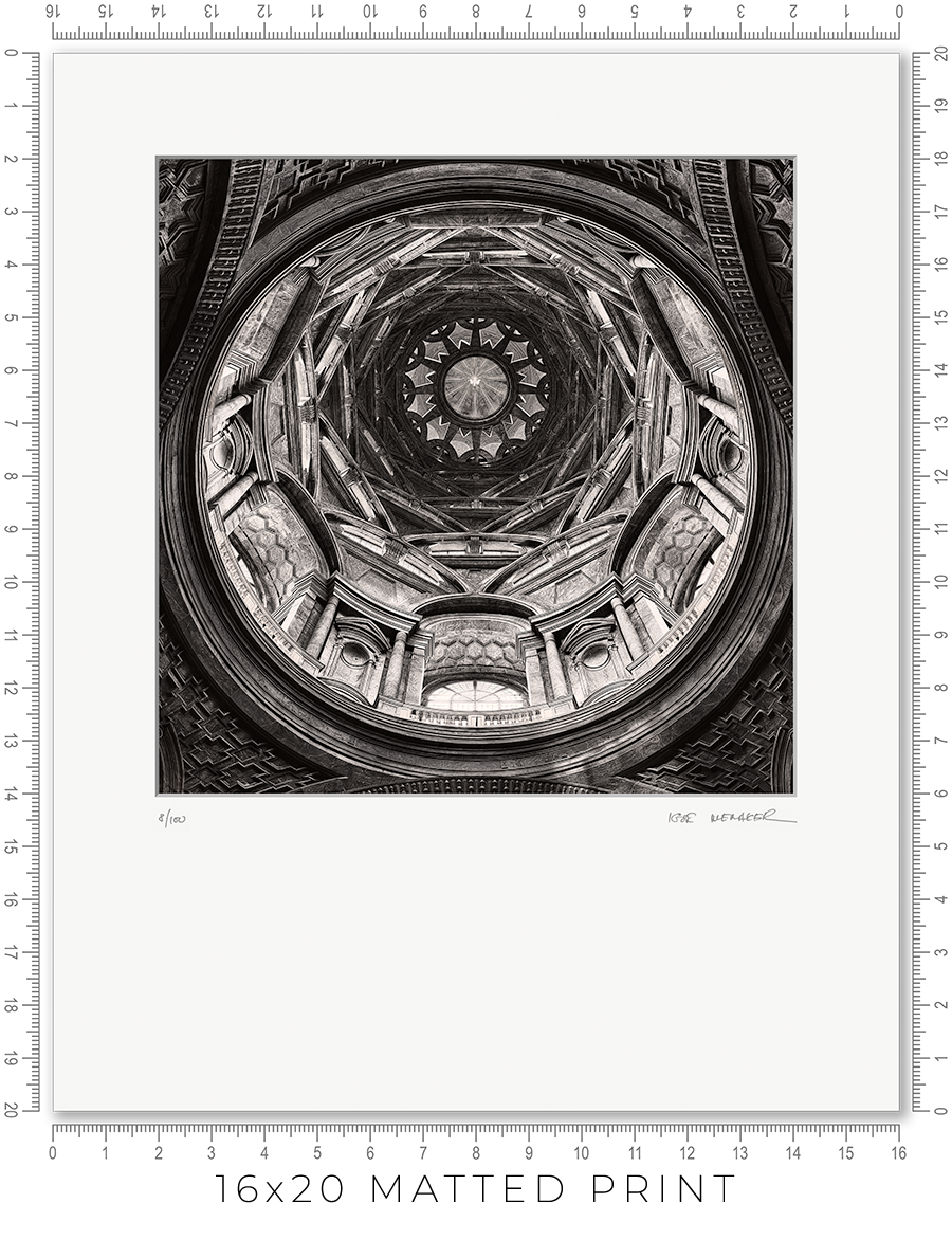 Chapel of the Holy Shroud in Turin - Igor Menaker Fine Art Photography