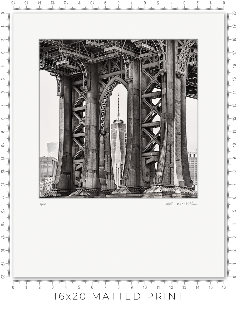 Manhattan Bridge - Igor Menaker Fine Art Photography