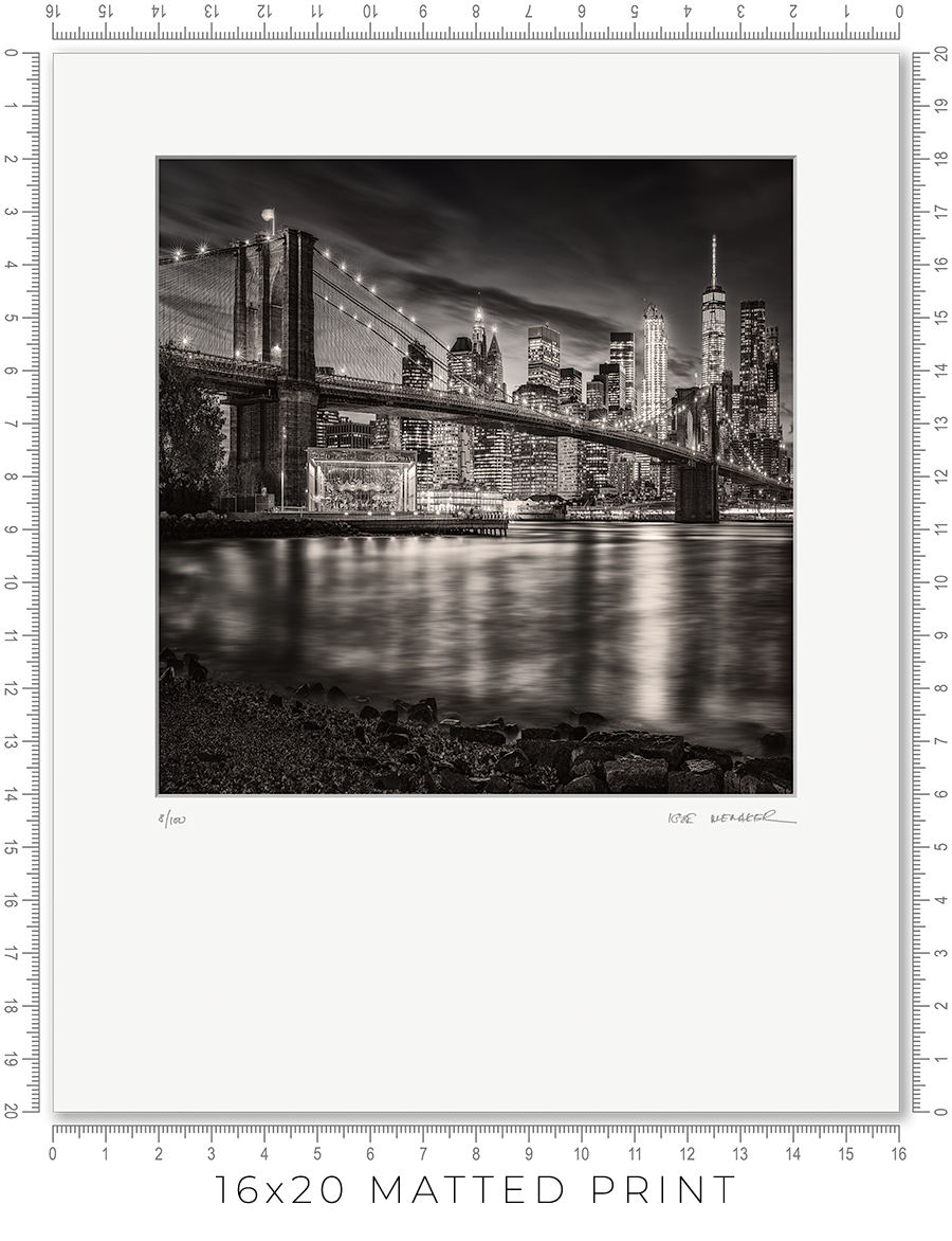 NYC Skyline - Igor Menaker Fine Art Photography