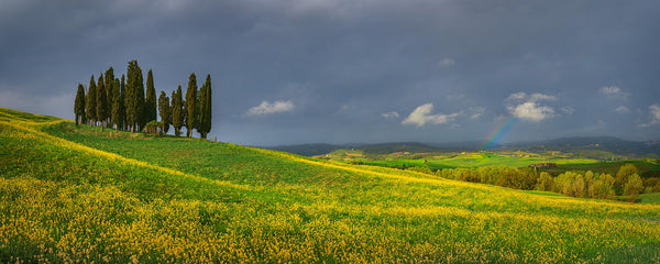 Spring Storm in Val dOrcia Tuscany - Igor Menaker Fine Art Photography