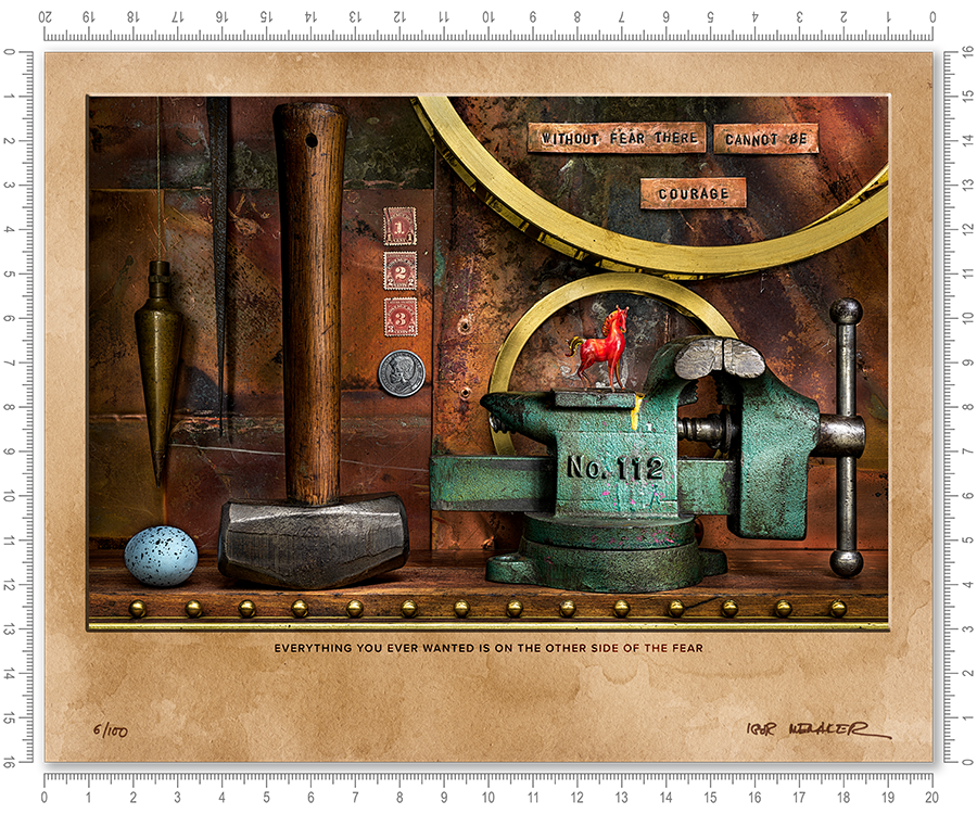 Everything you ever wanted is on the other side of the fear