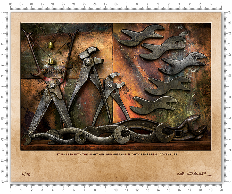 Let us step into the night and pursue that flighty temptress, adventure - Igor Menaker Fine Art Photography