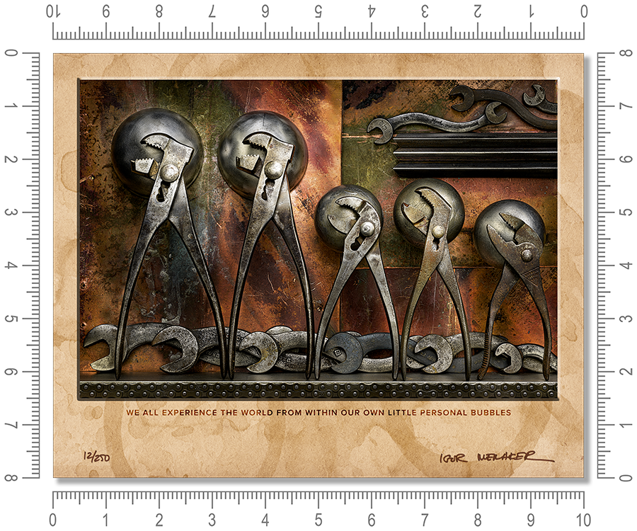 We all experience the world from within our own little personal bubbles - Igor Menaker Fine Art Photography