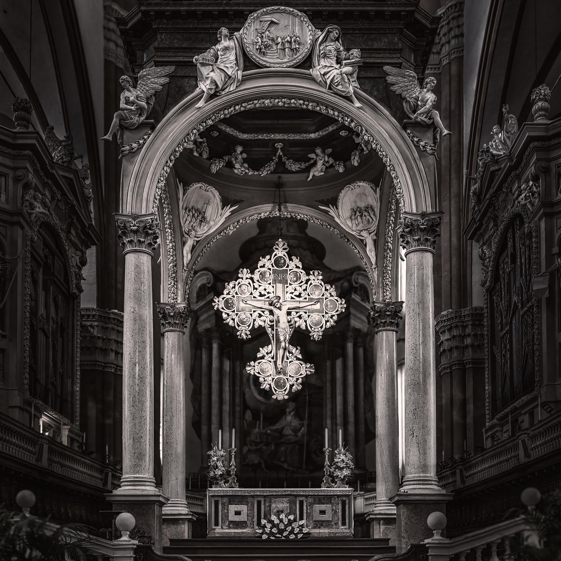 San Petronio Cross - Igor Menaker Fine Art Photography