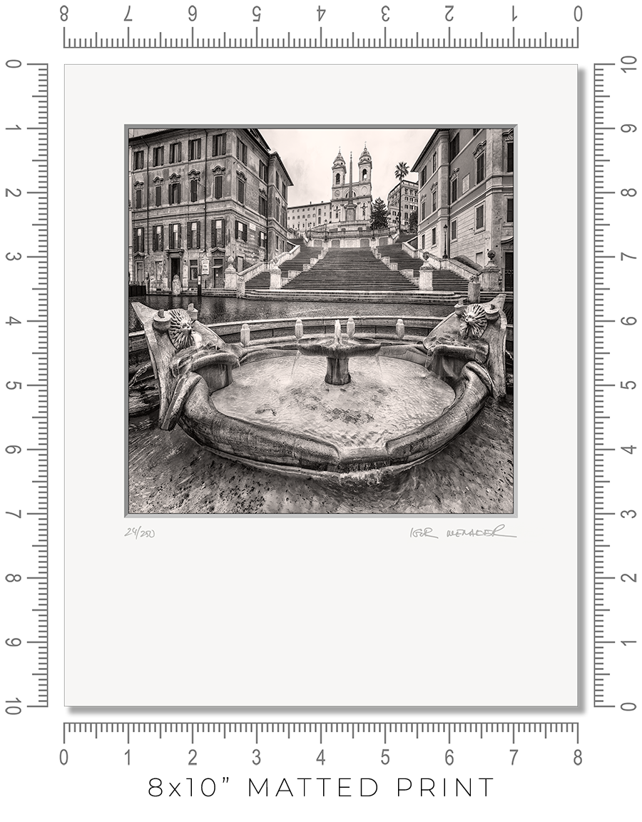 Spanish Steps - Igor Menaker Fine Art Photography