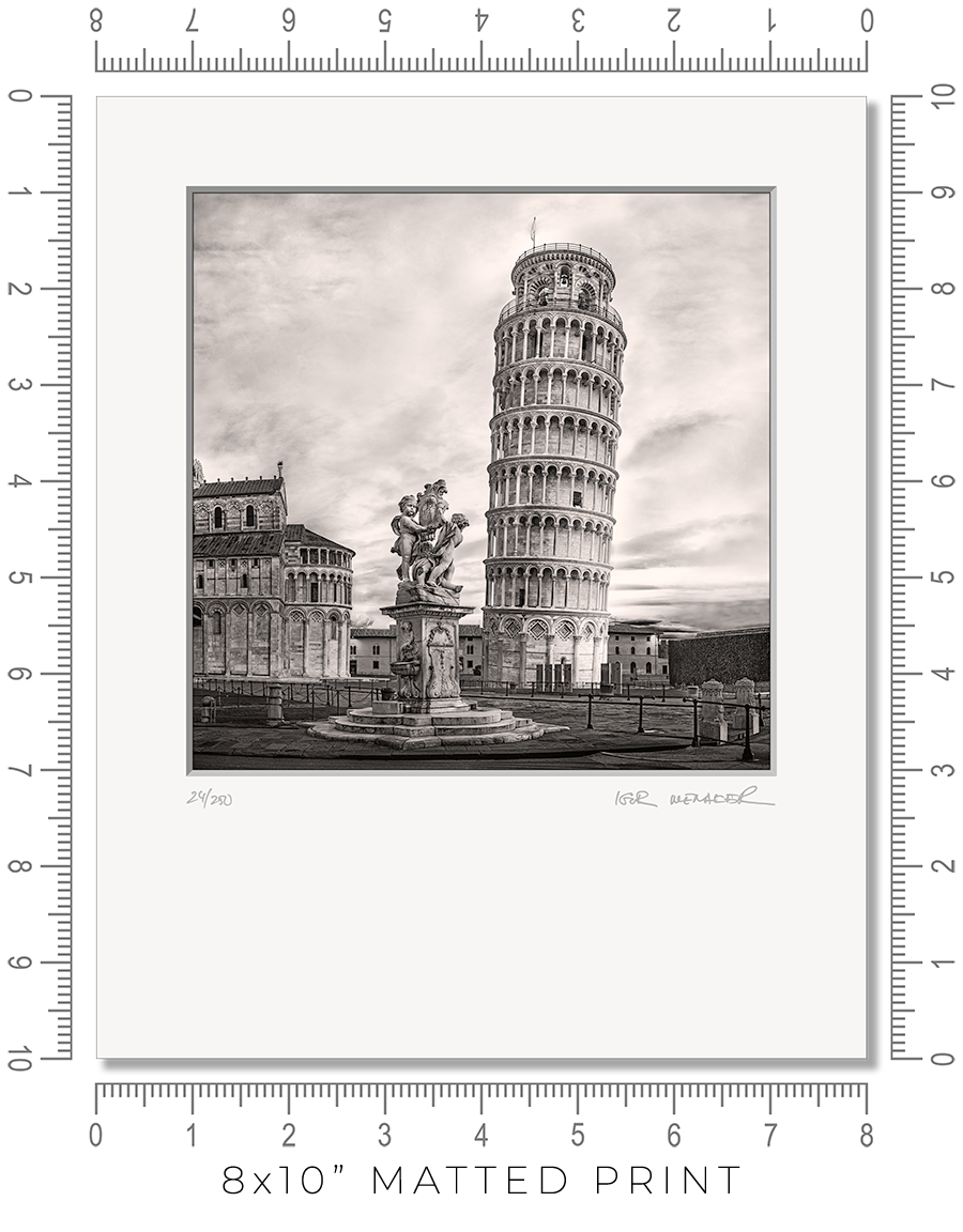 Tower of Pisa - Igor Menaker Fine Art Photography