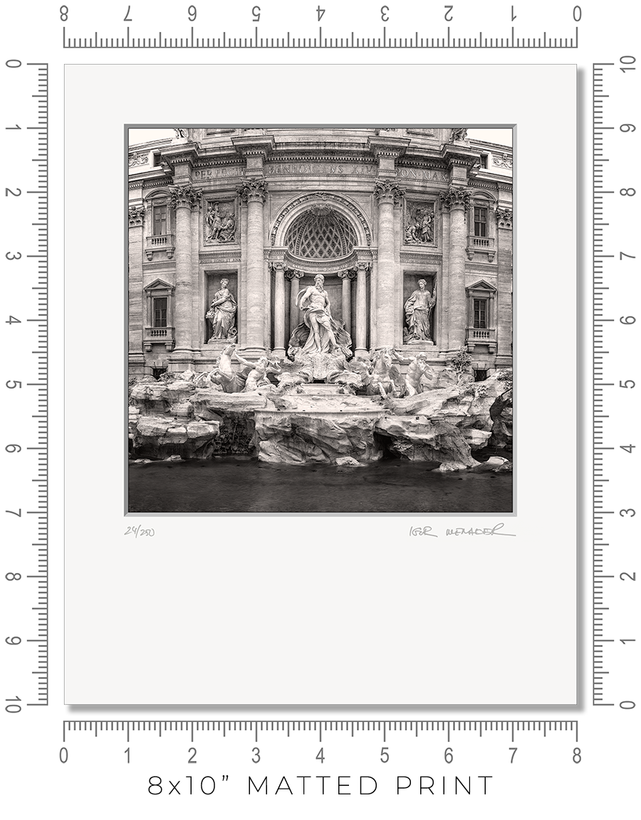Trevi Fountain - Igor Menaker Fine Art Photography