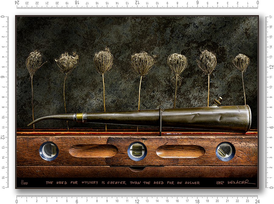 The need for mystery is greater than the need for an answer