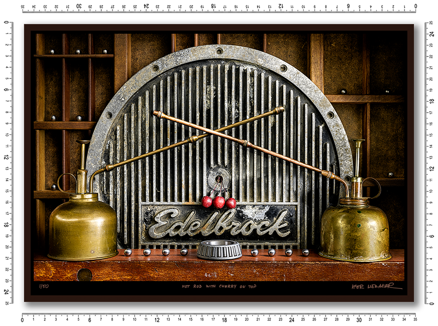 Hot rod with cherry on top - Igor Menaker Fine Art Photography