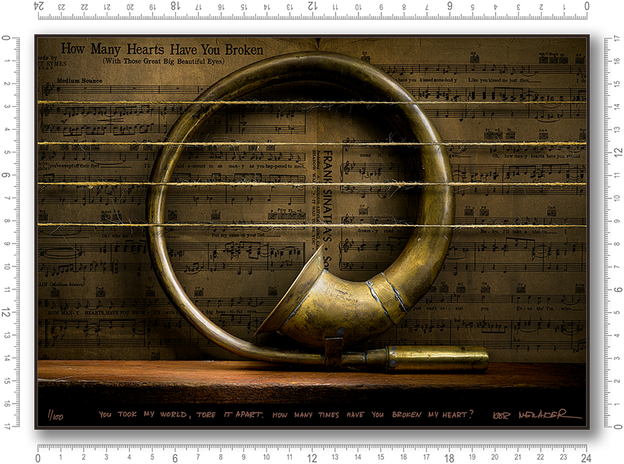 You took my world, tore it apart. How many times have you broken my heart? - Igor Menaker Fine Art Photography