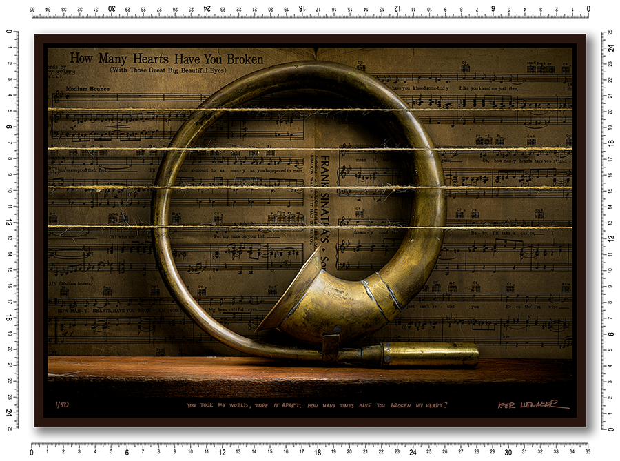 You took my world, tore it apart. How many times have you broken my heart? - Igor Menaker Fine Art Photography