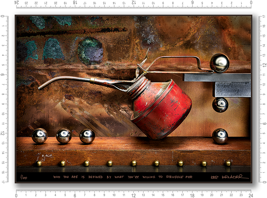 Who you are is defined by what you’re willing to struggle for