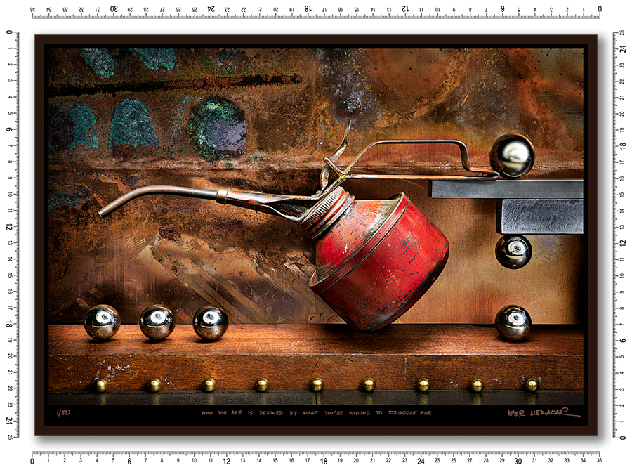 Who you are is defined by what you’re willing to struggle for