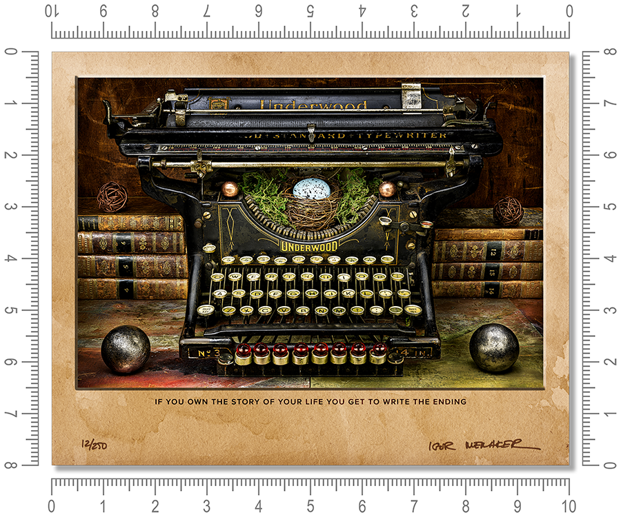 If you own the story of your life you get to write the ending