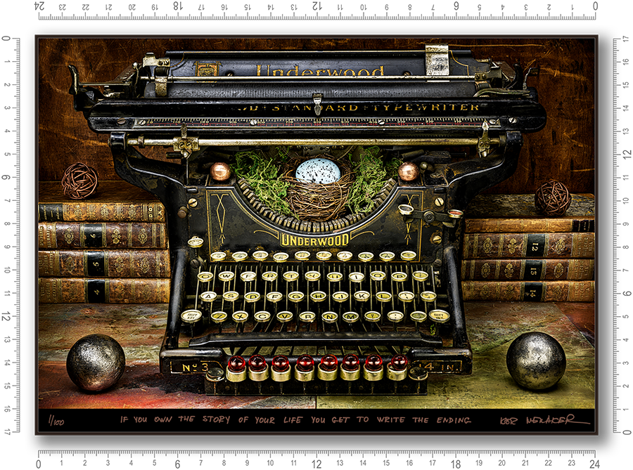 If you own the story of your life you get to write the ending