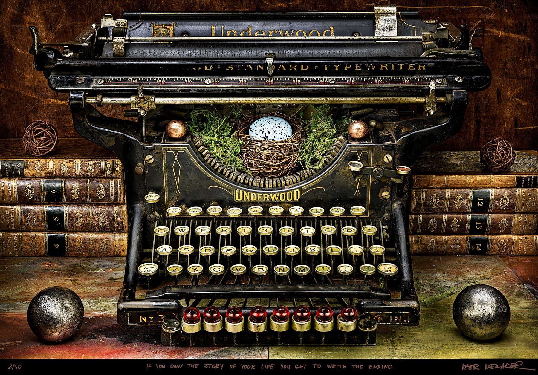 If you own the story of your life you get to write the ending