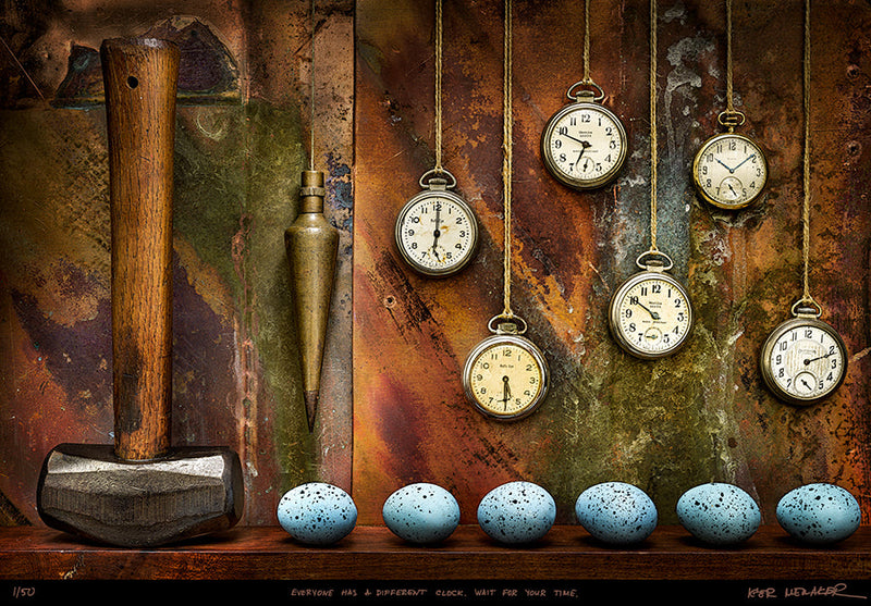 Everyone has a different clock. Wait for your time.