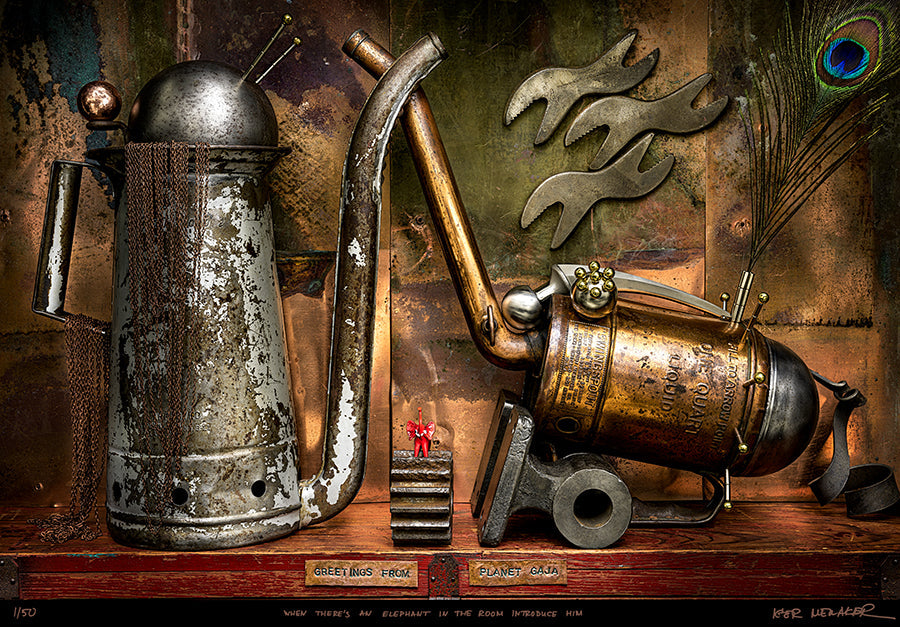 When there’s an elephant in the room introduce him - Igor Menaker Fine Art Photography