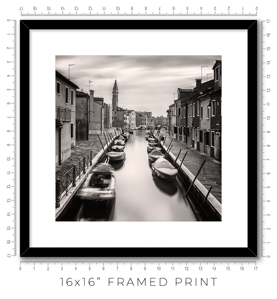Burano Canal - Igor Menaker Fine Art Photography
