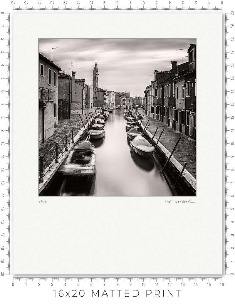 Burano Canal - Igor Menaker Fine Art Photography