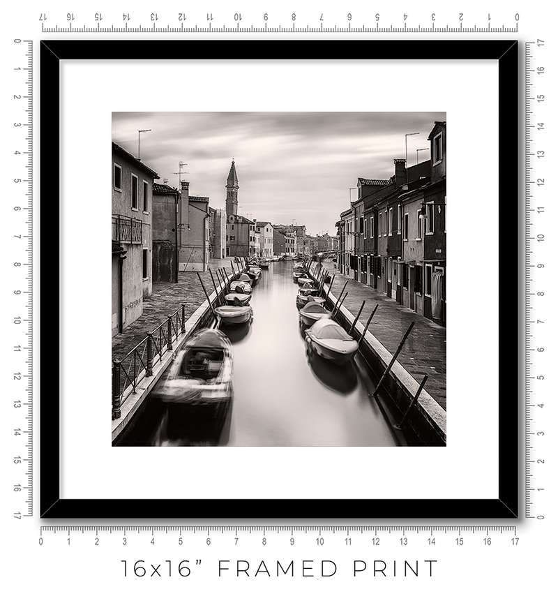 Burano Canal - Igor Menaker Fine Art Photography