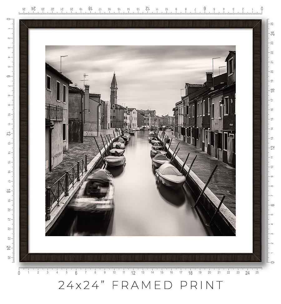 Burano Canal - Igor Menaker Fine Art Photography