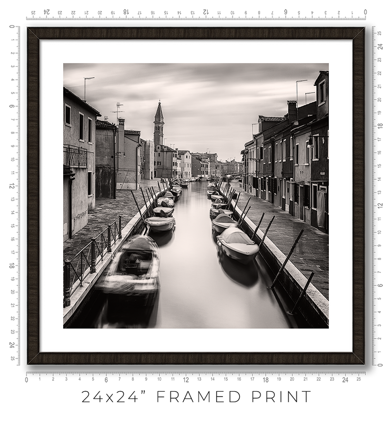 Burano Canal - Igor Menaker Fine Art Photography