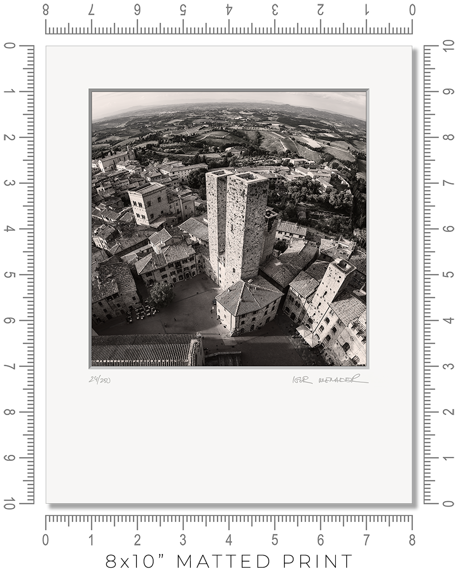 San Gimignano Towers - Igor Menaker Fine Art Photography
