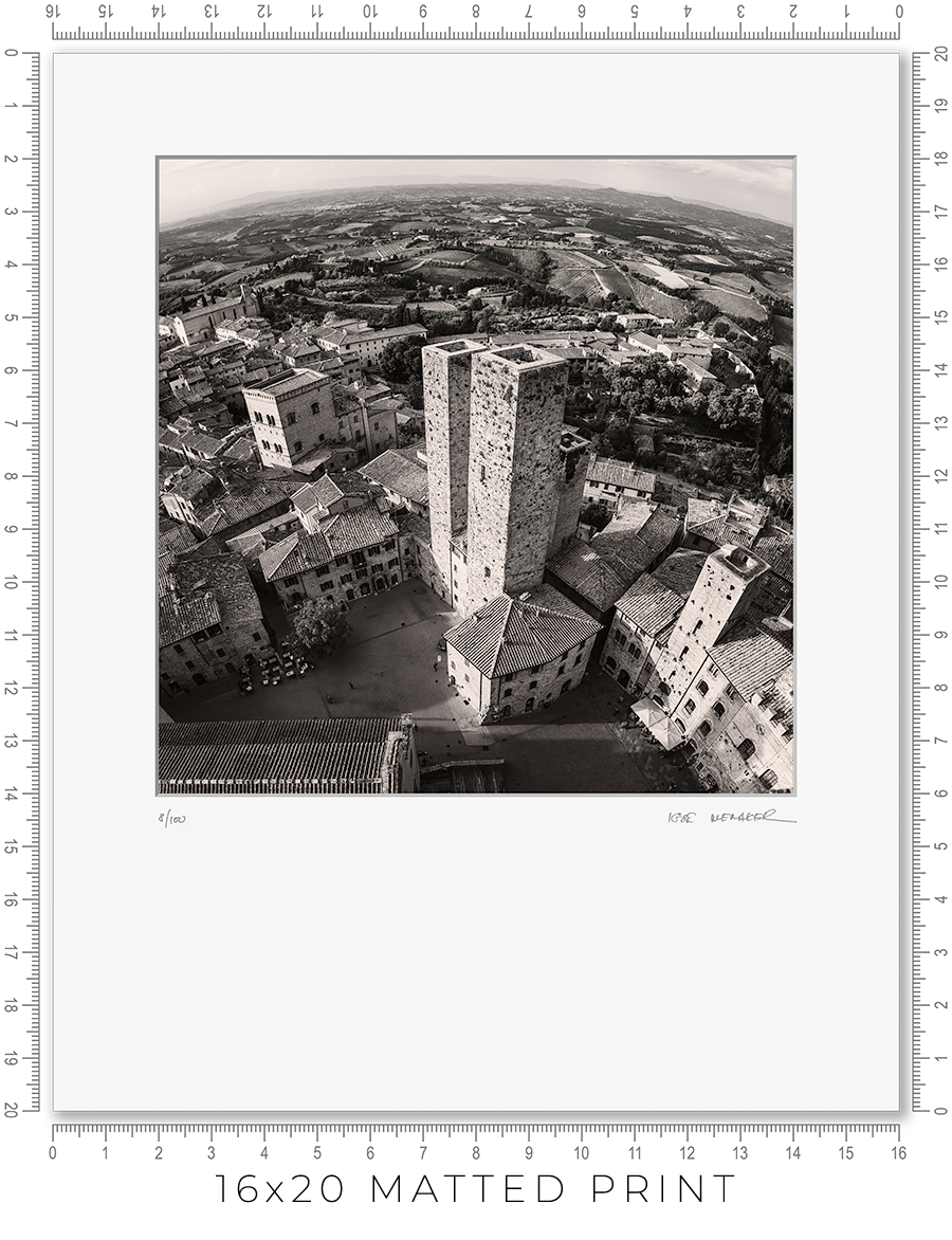 San Gimignano Towers - Igor Menaker Fine Art Photography