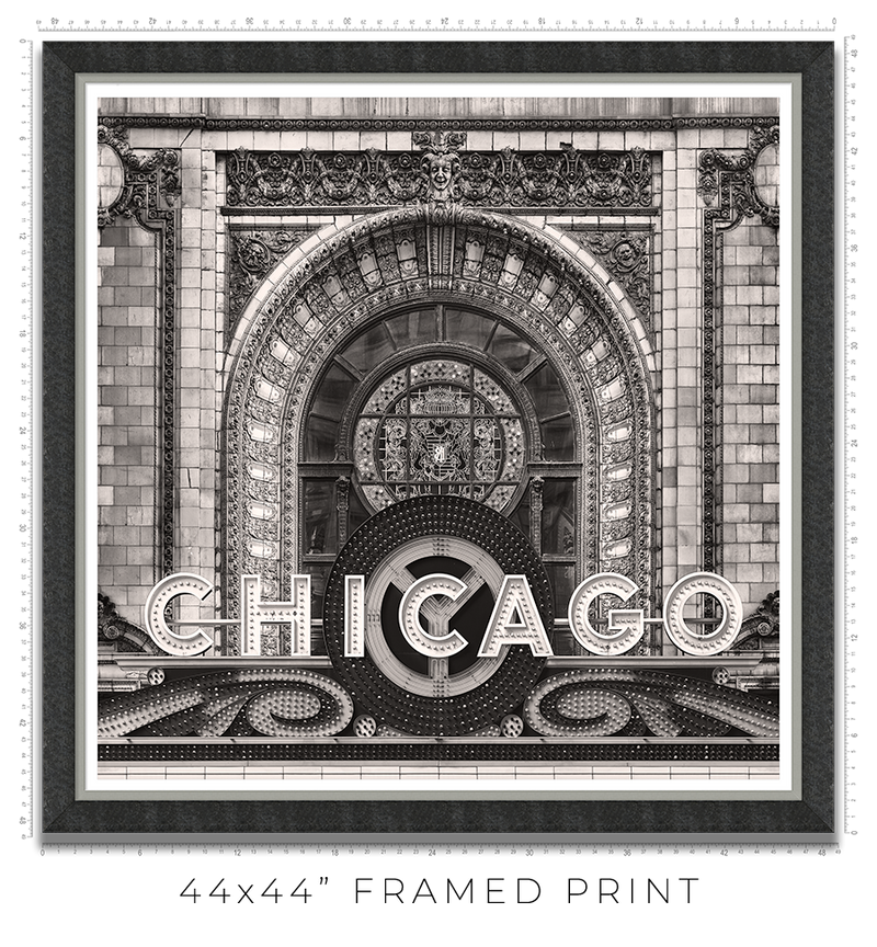 Chicago Marquee - Igor Menaker Fine Art Photography