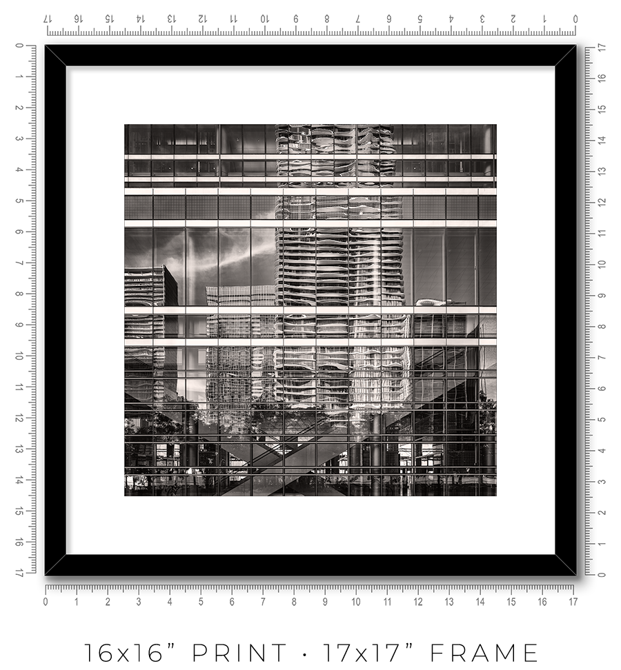 Aqua Tower Reflection