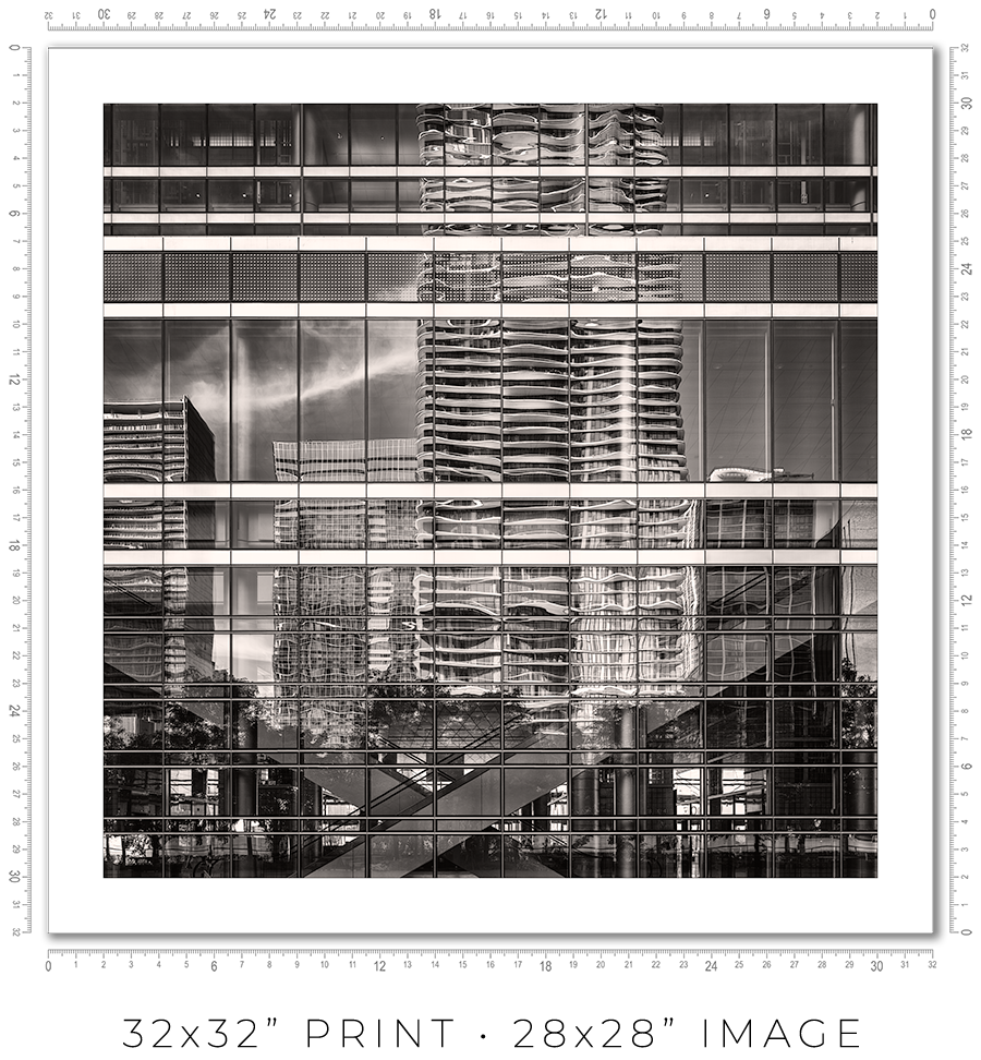 Aqua Tower Reflection