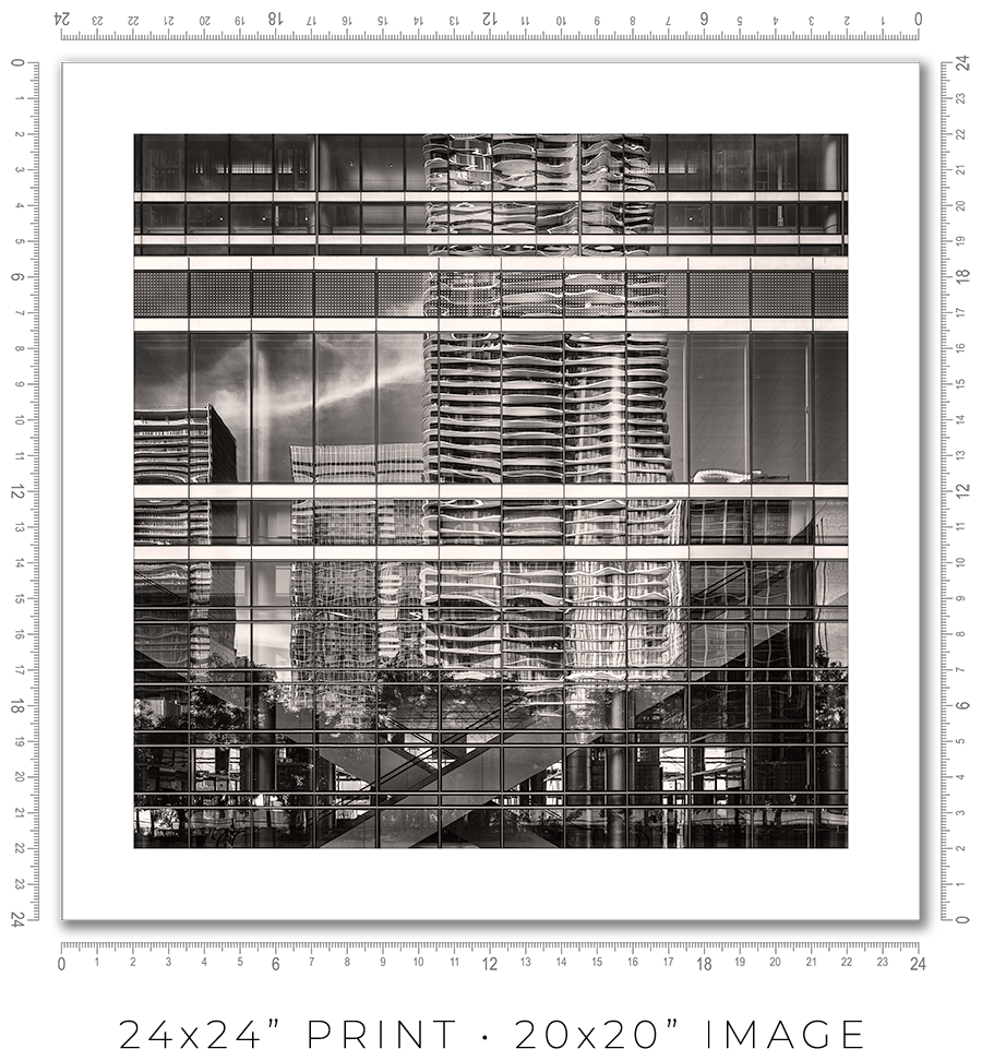 Aqua Tower Reflection