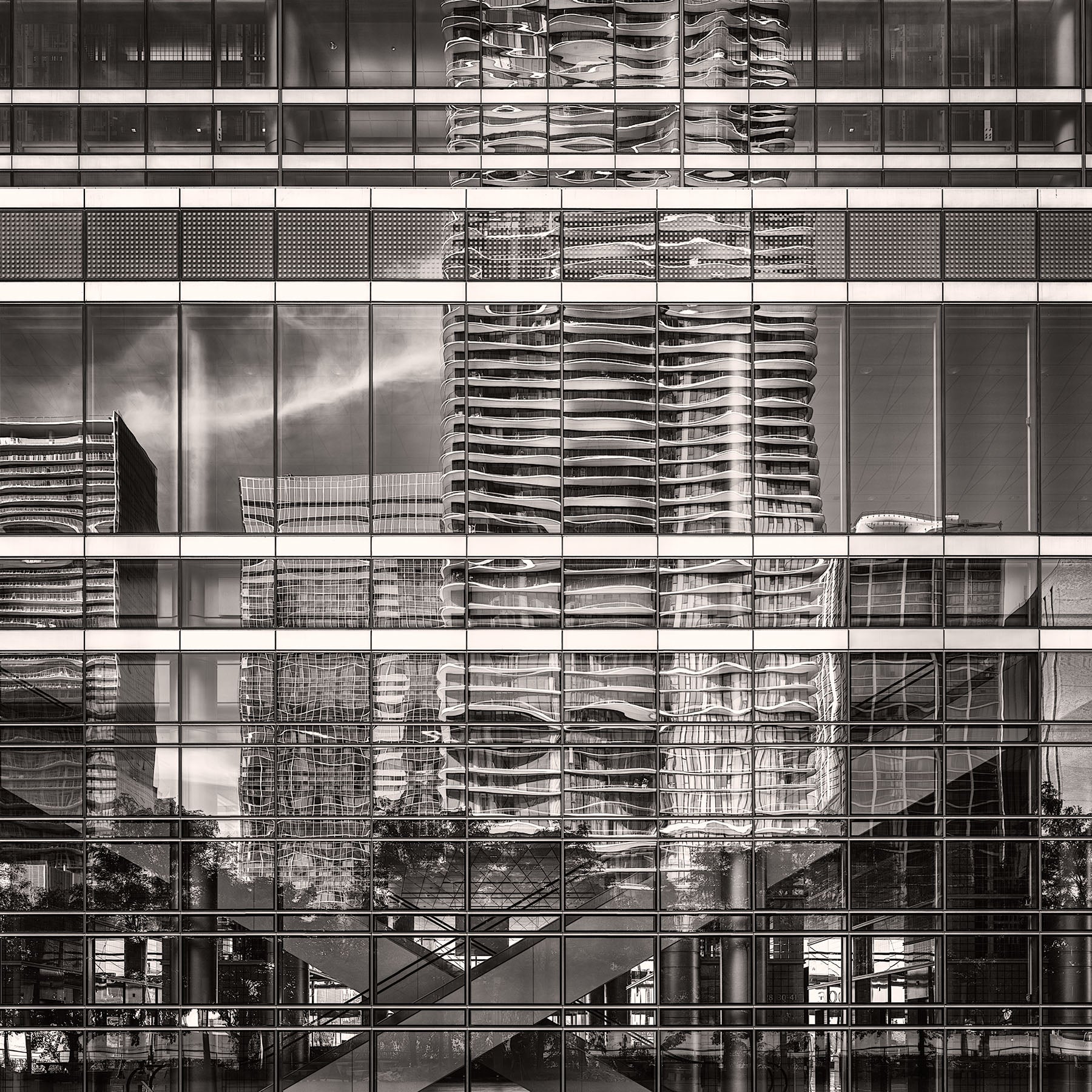 Aqua Tower Reflection