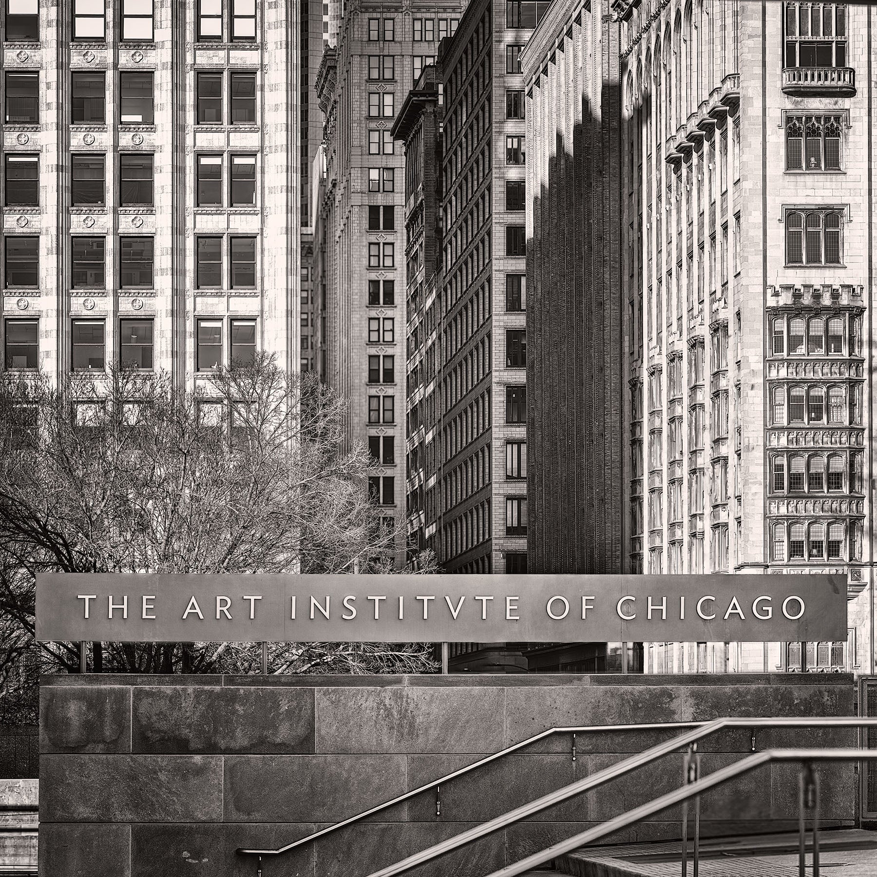 Art Institute of Chicago Sign